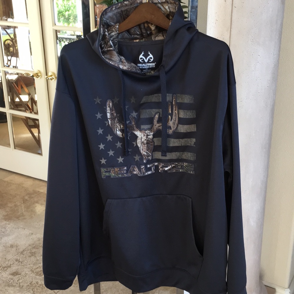 Realtree Camo Hooded Sweatshirt Brand New